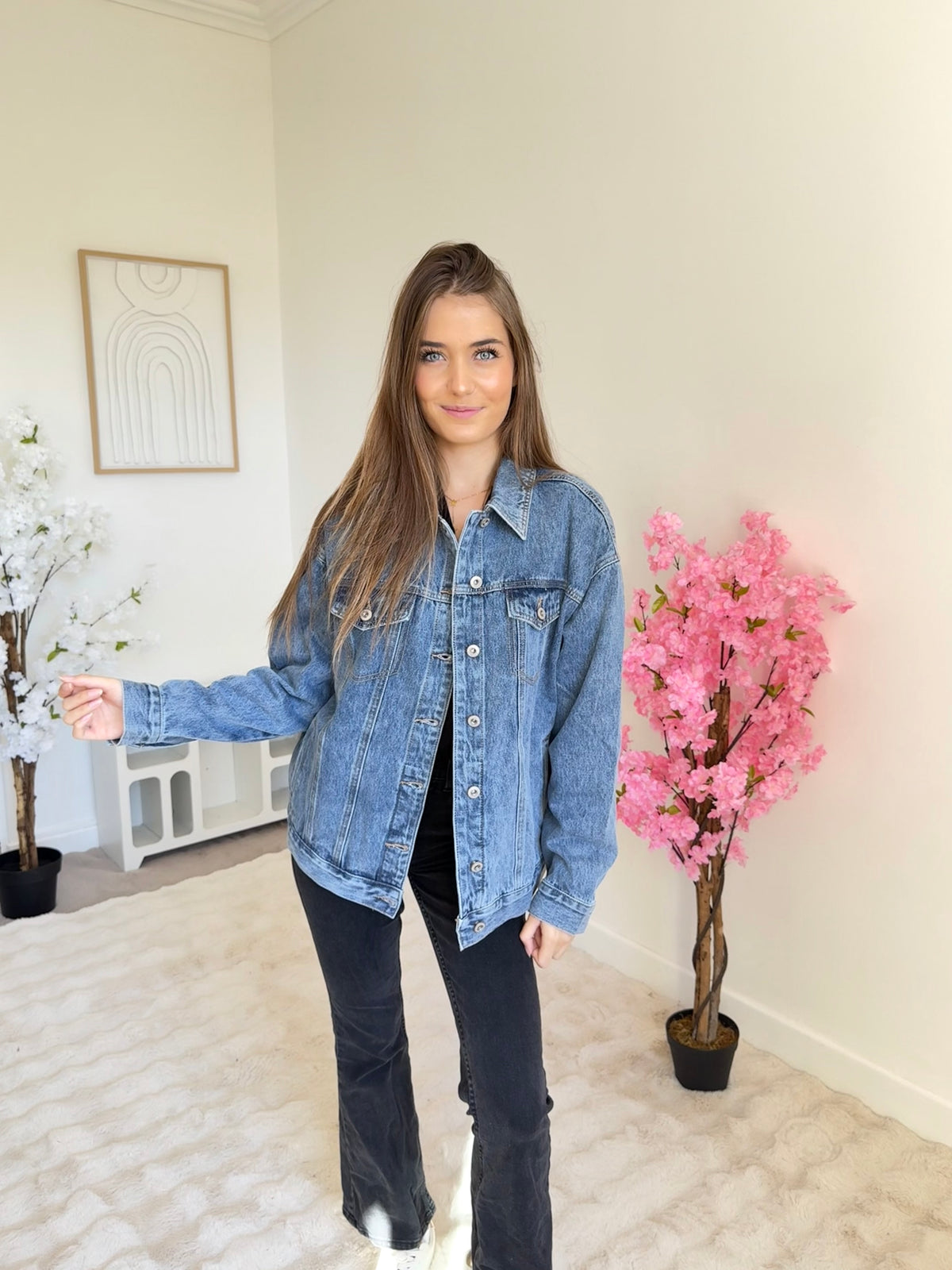Veste en jeans Love
