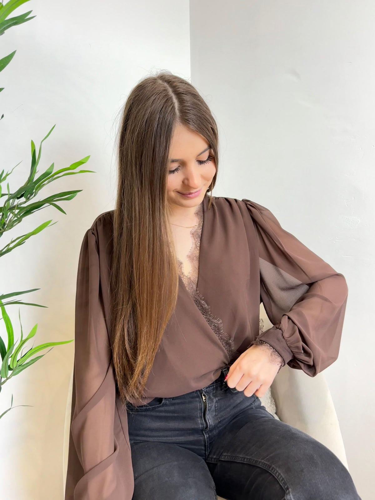 Body Choco en dentelle