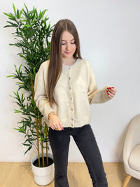 Cardigan écru