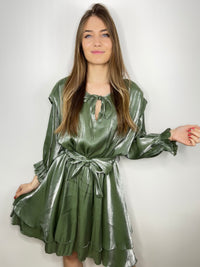 Robe Camille kaki