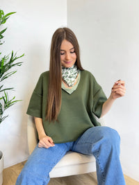 T-shirt avec foulard(précommande)