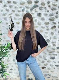 T-Shirt cœur en dentelle