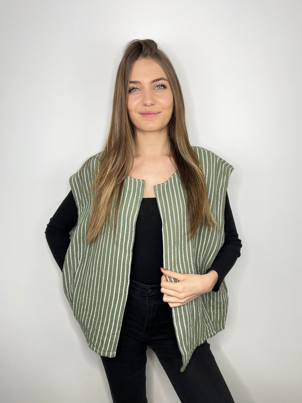 Veste Coralie kaki