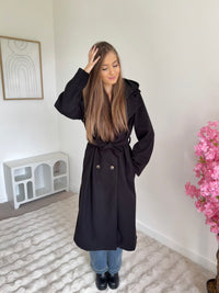Manteau à capuche Mia