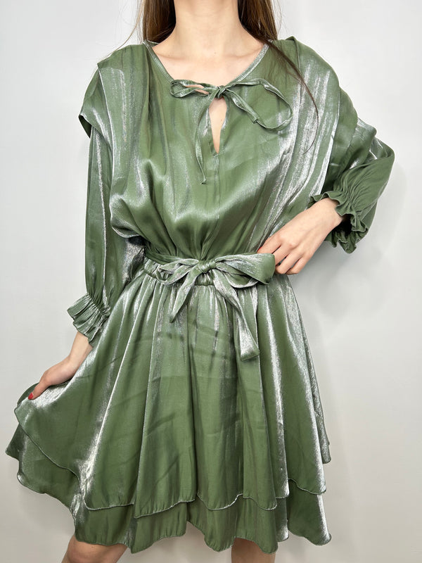 Robe Camille kaki