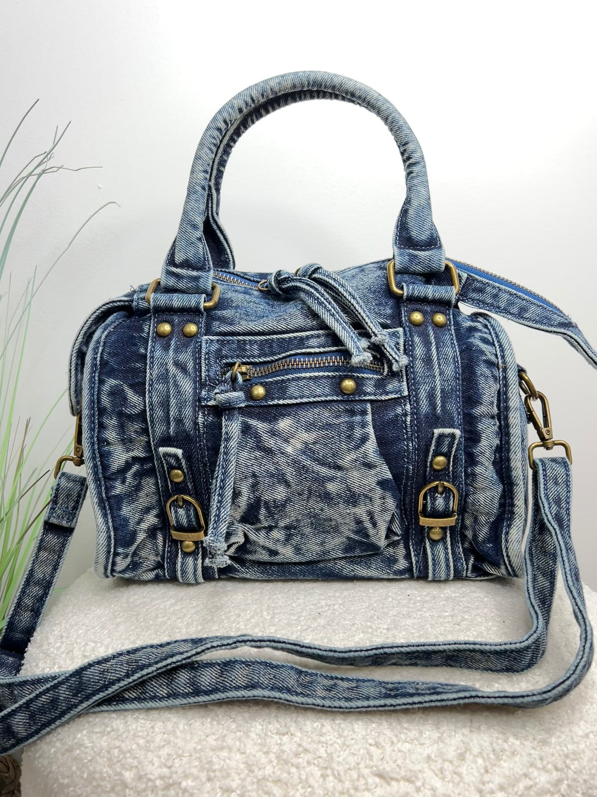 Sac Ambre bleu