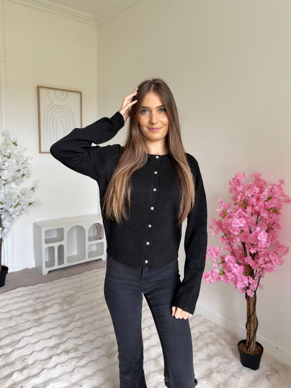 Pull/Gilet Anna Noir