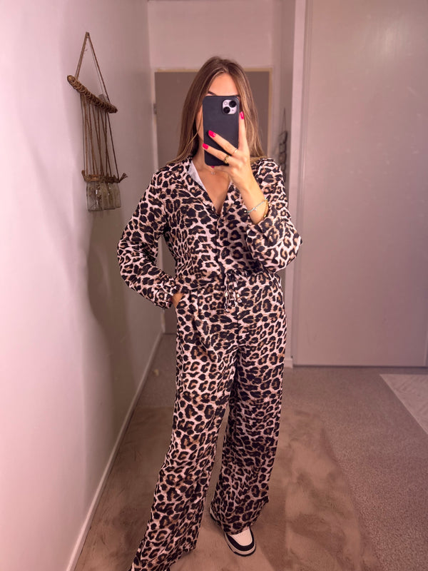 Lilou leopard set