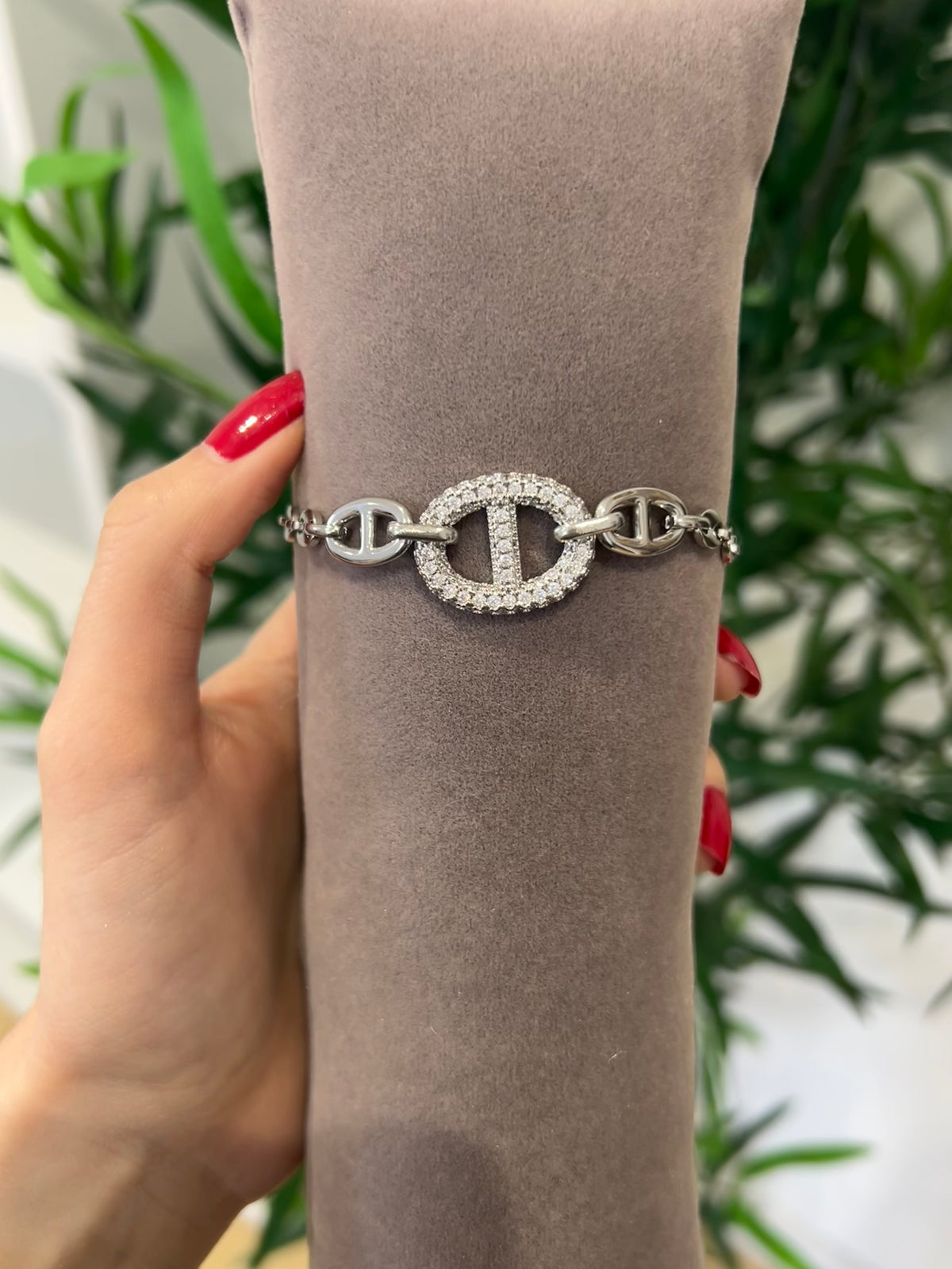 Bracelet grosse maille