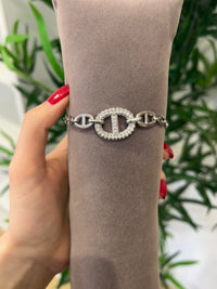 Bracelet grosse maille