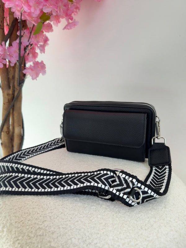 Sac bandoulière Noir