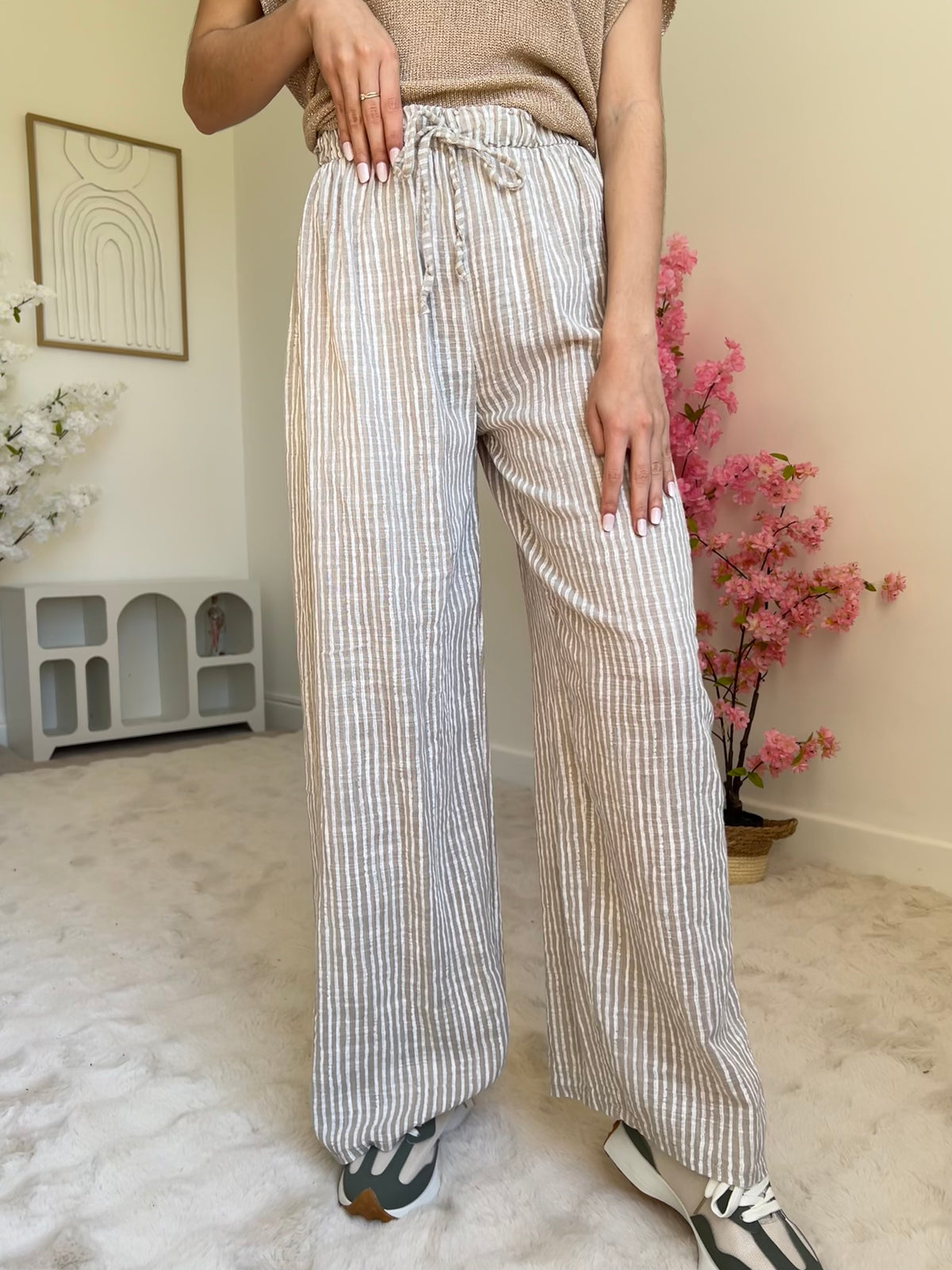 Pantalon Tia Beige
