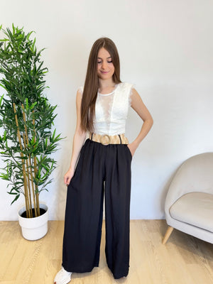 Pantalon avec ceinture Louna
