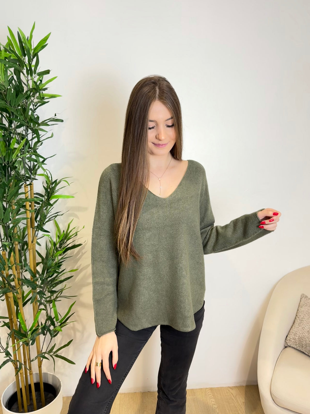 Pull Marilou avec surpiqûres