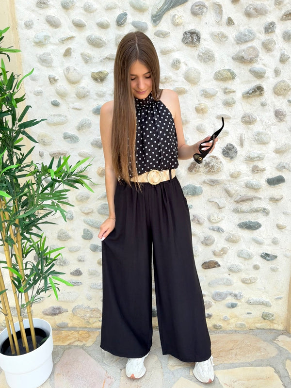 Pantalon avec ceinture