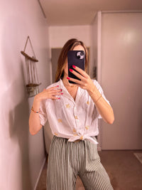 White Amber Blouse