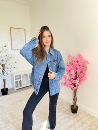 Veste en jeans Love
