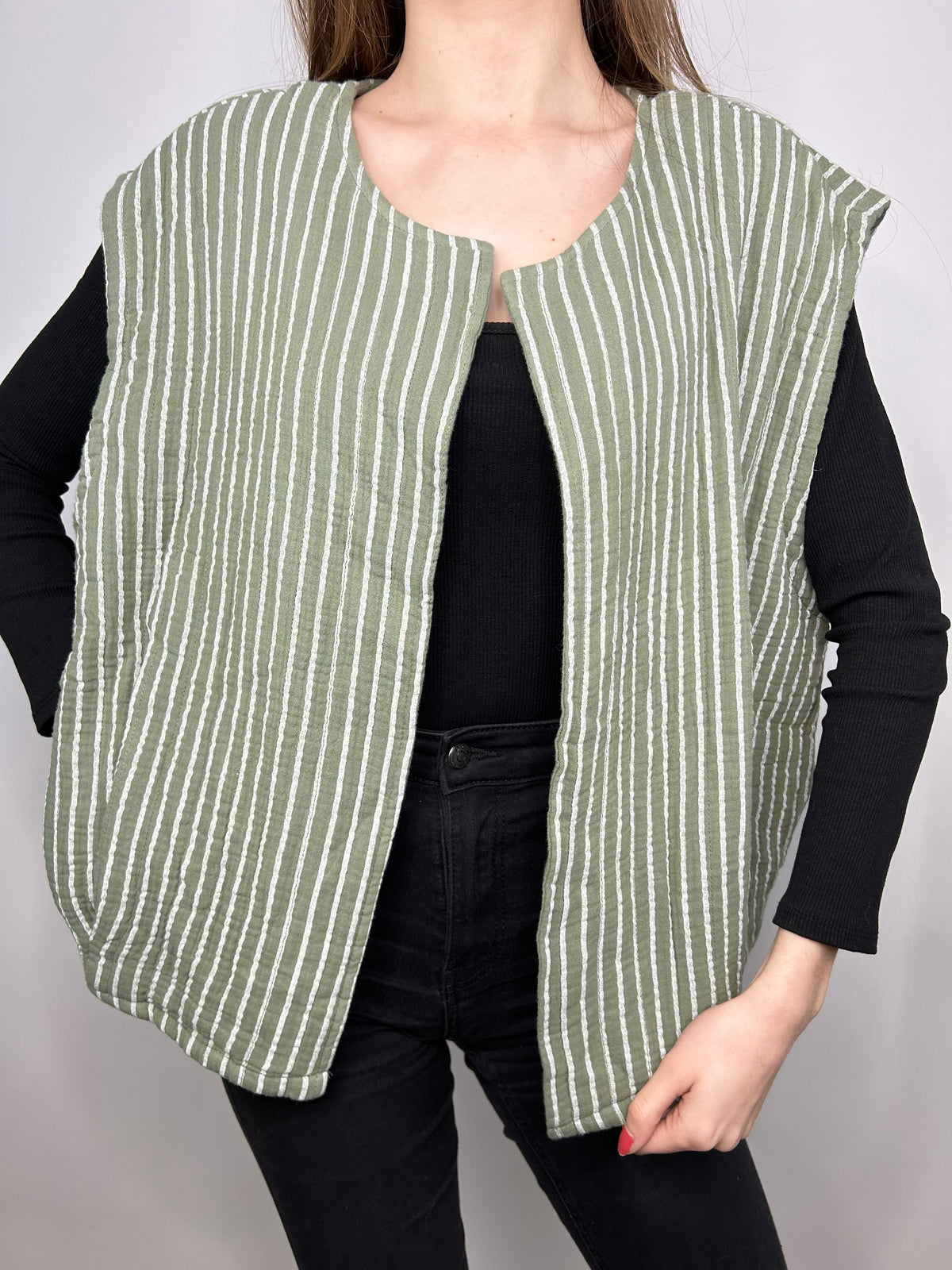 Veste Coralie kaki
