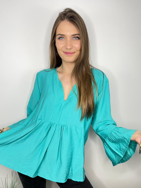 Blouse Lëana Bleu