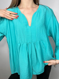 Blouse Lëana Bleu