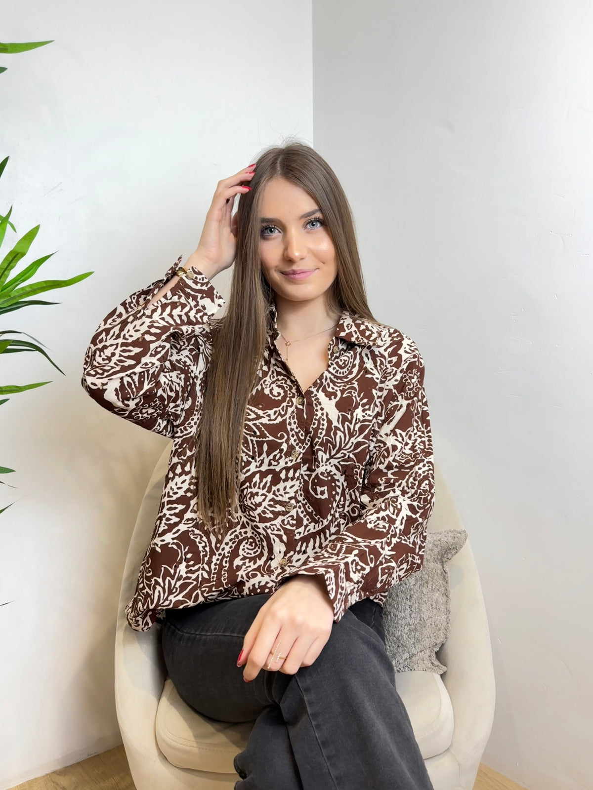 Blouse Choco à motifs