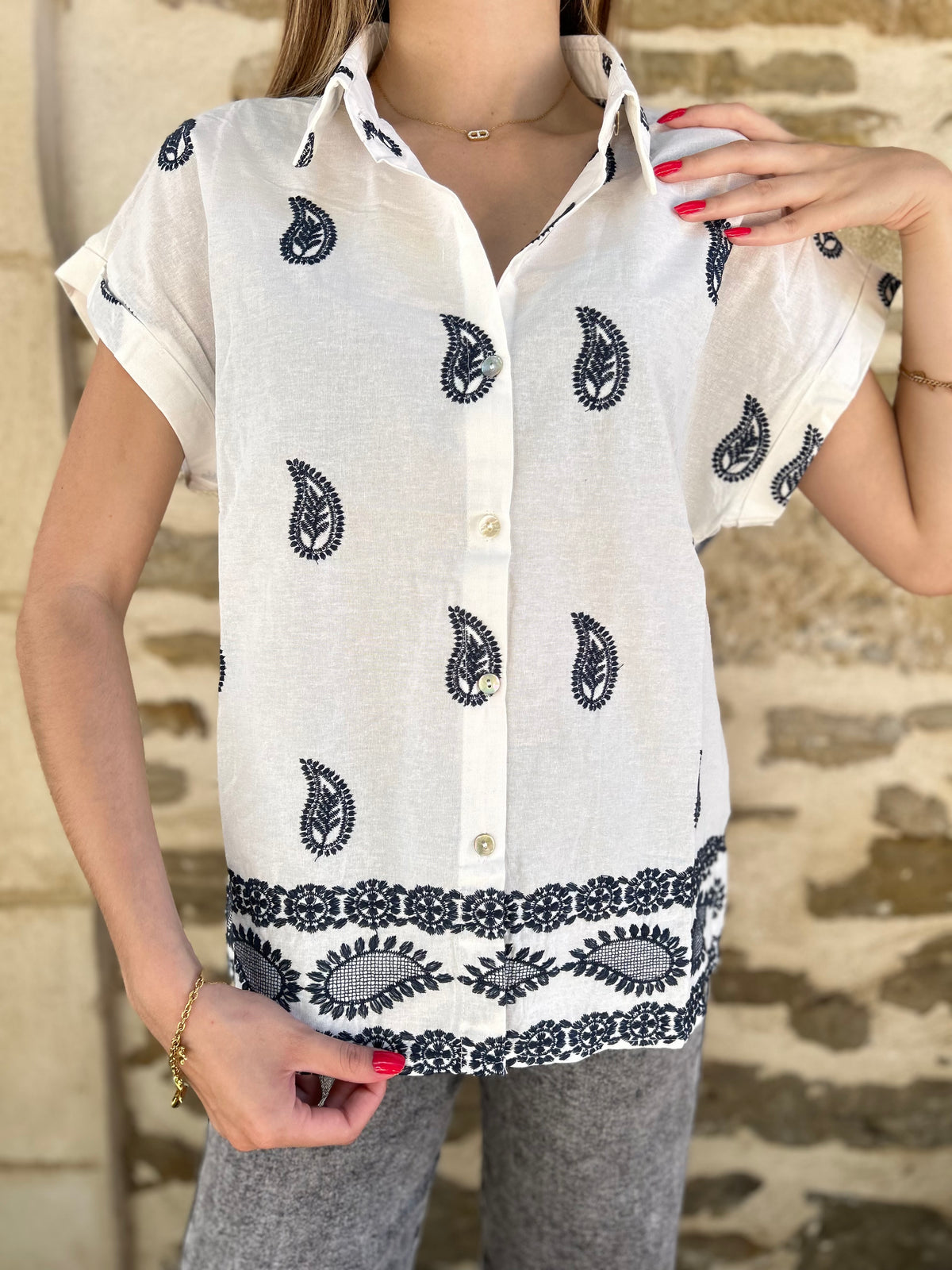 Natacha White Shirt