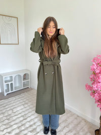 Manteau à capuche Mia Kaki