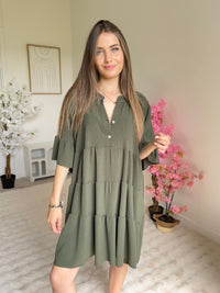 Robe Patineuse Kaki