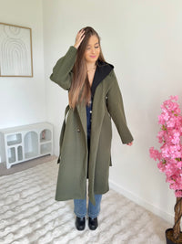 Manteau à capuche Mia Kaki