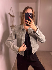 Khaki Denim Jacket