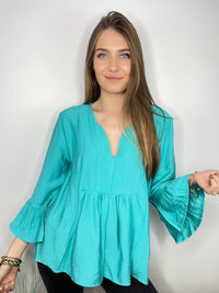 Blouse Lëana Bleu