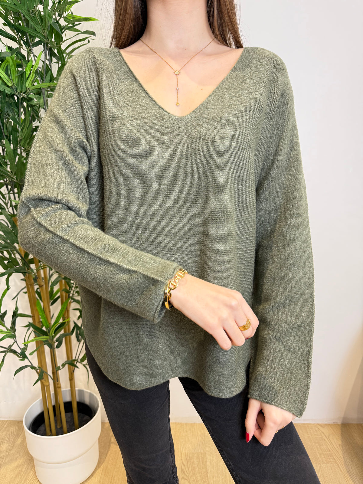 Pull Marilou avec surpiqûres