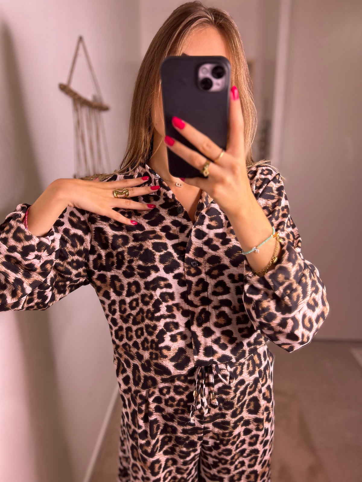 Lilou leopard set