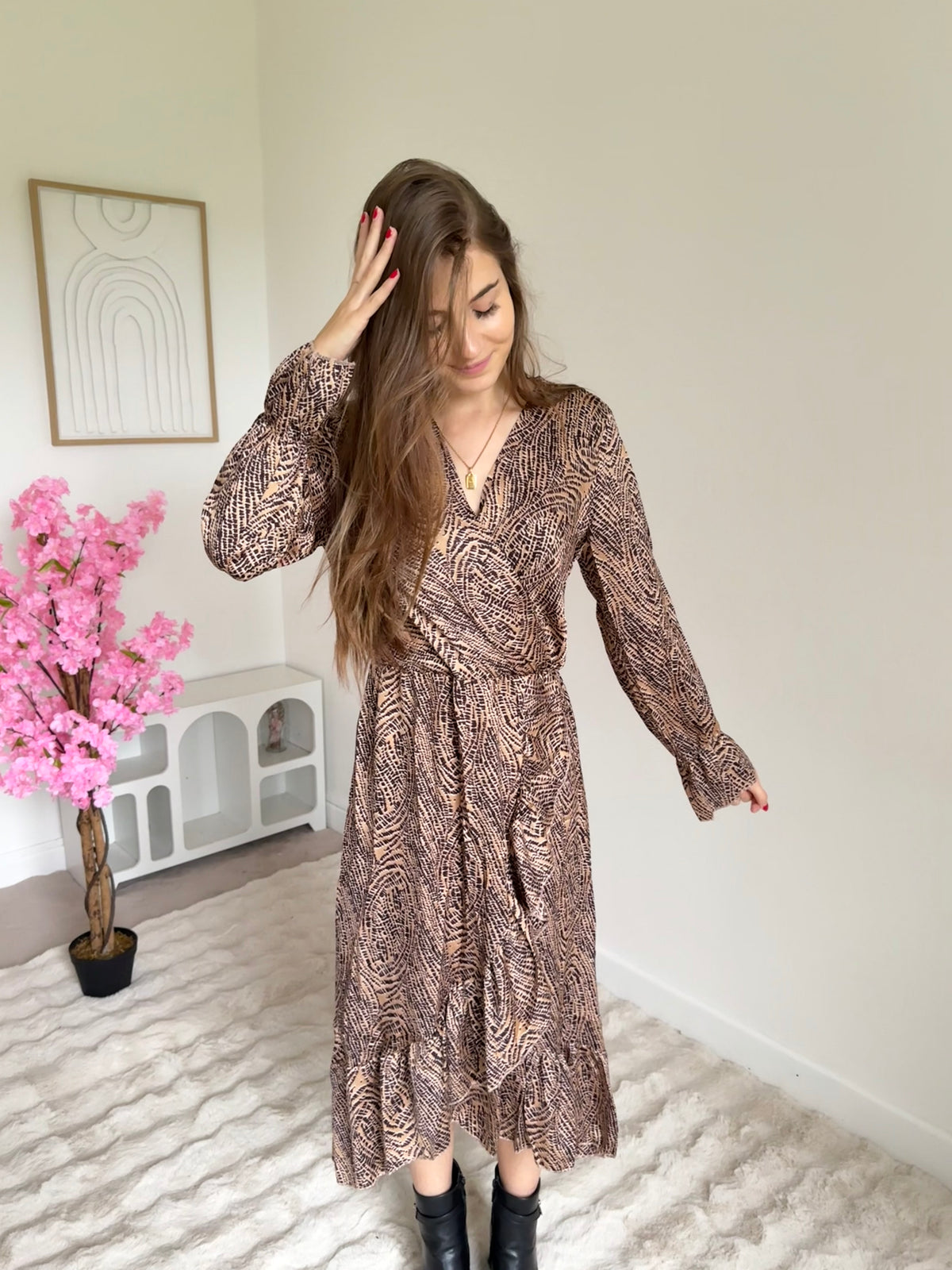 Robe à motifs