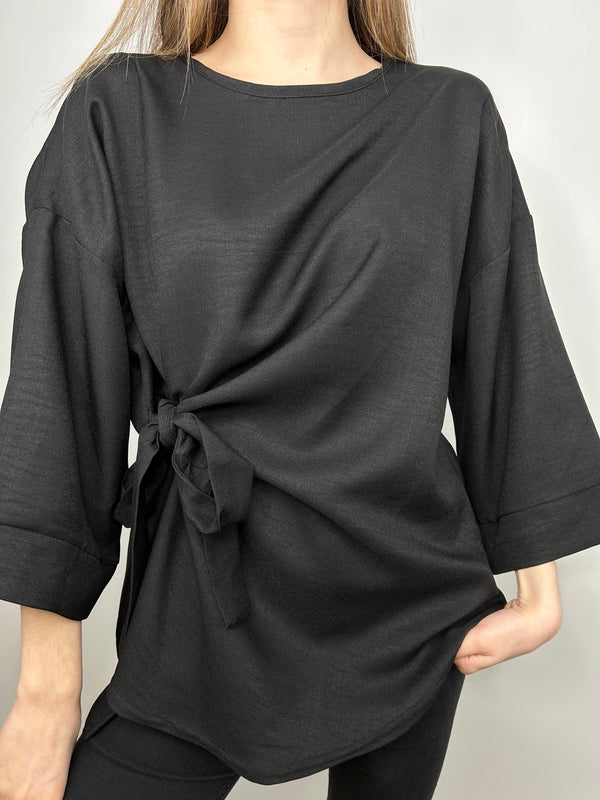 Blouse Anaïs noir🇫🇷