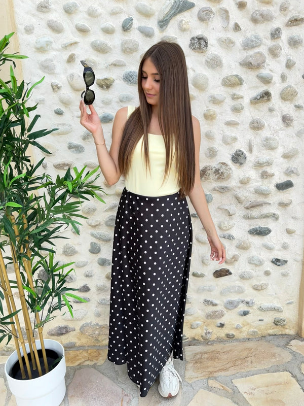 Jupe à pois